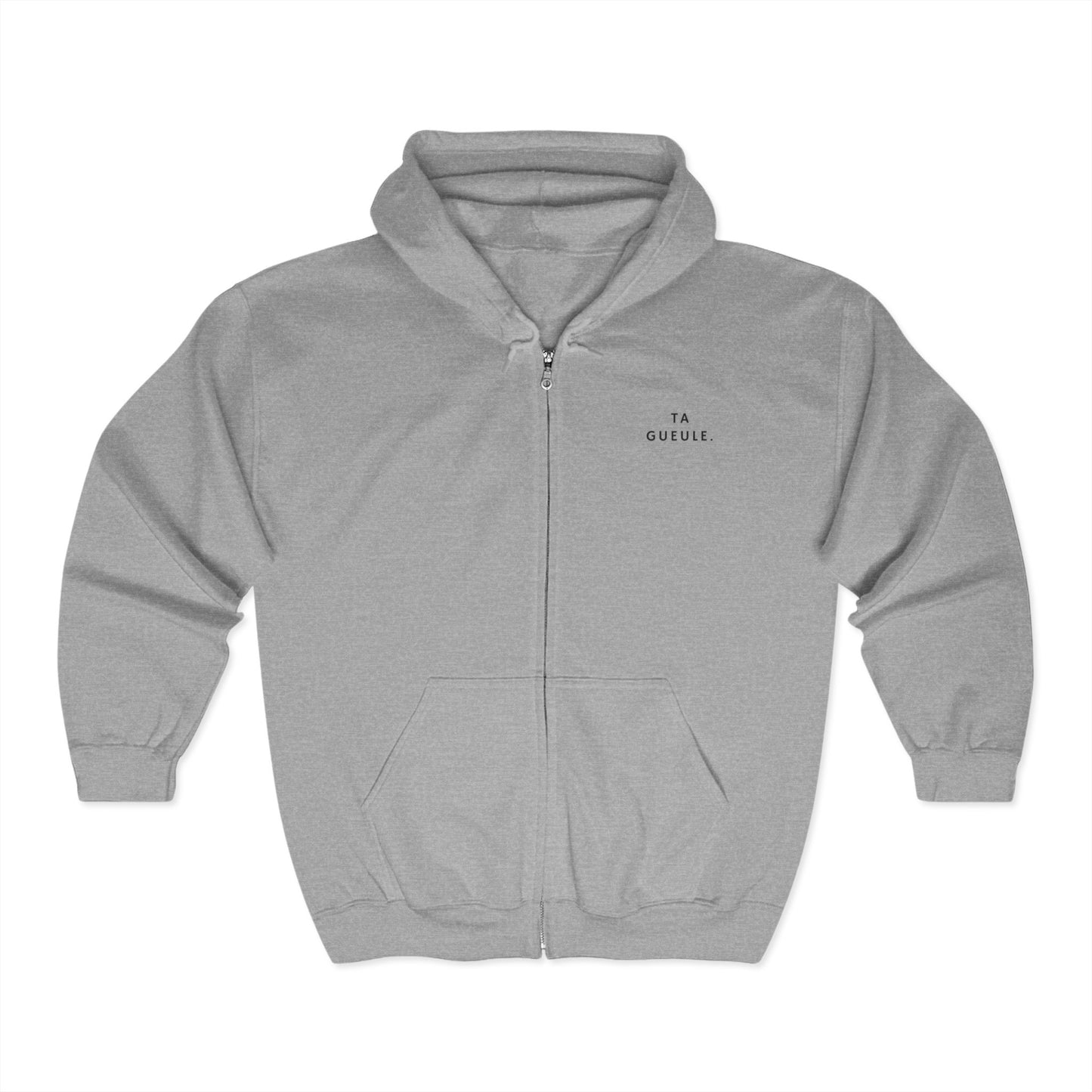 Gilet capuche "Ta Gueule."
