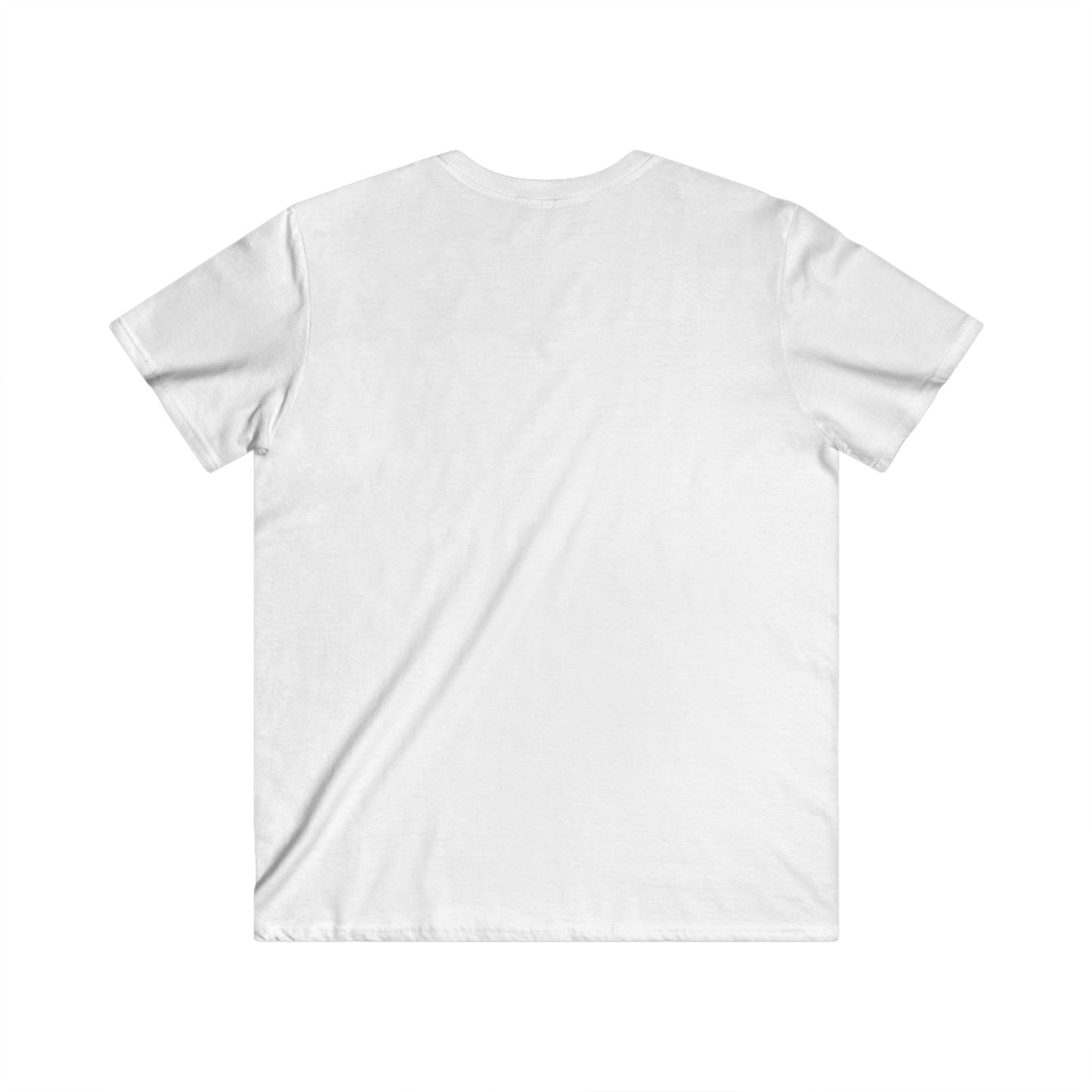 Tshirt blanc homme col V "Ta Gueule"